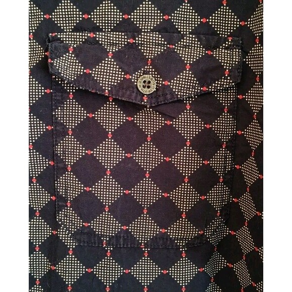 Truth Substance Common Sense Shirt Size 4X Shirt Button Diamond Pattern Cotton - Picture 4 of 13